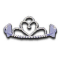 4 Section Heart Tiara (2 3/8" High)